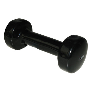 Black Vinyl Kurzhanteln, Trainingszubehör Gewichte Fitness Aerobic