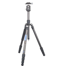 Laden Sie das Bild in den Galerie-Viewer, Tripod Monopod for Camera DSLR Cell Phone Flexible Carbon Fiber Professional Tripod Monopod Stand with Panoramic Ball Head AS60C
