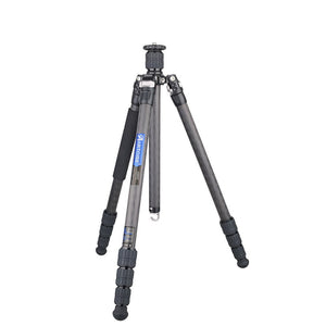 Tripod Monopod for Camera DSLR Cell Phone Flexible Carbon Fiber Professional Tripod Monopod Stand with Panoramic Ball Head AS60C