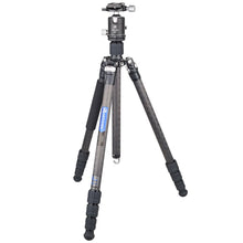 Laden Sie das Bild in den Galerie-Viewer, Tripod Monopod for Camera DSLR Cell Phone Flexible Carbon Fiber Professional Tripod Monopod Stand with Panoramic Ball Head AS60C
