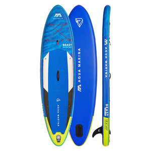 AQUA MARINA das aufblasbare BEAST 10'6''x32''x6'' - Stand Up Paddle Board, Surf Kajak Boot