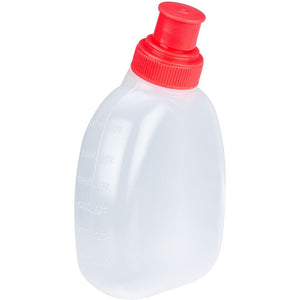 Trinkgürtel mit zwei Wasserflaschen - Umfang 115 cm - Grau/Rosa und Schwarz/Gelb
