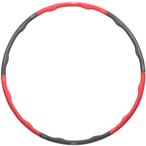 Avento Hula Hoop Reifen, das ORIGINAL, Ø 100 cm  schwarz/rot