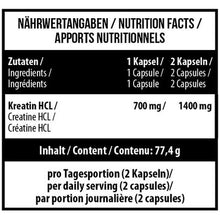 Laden Sie das Bild in den Galerie-Viewer, Creatin HCL 90 caps
