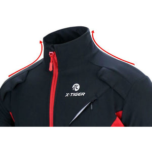 X-TIGER Winter Fahrrad Jacke für MTB und Gravel Bike