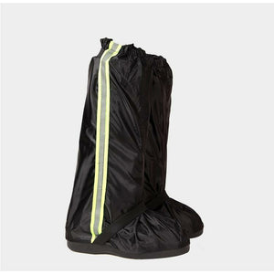 Regen-Überziehschuh mit rutschfester Sohle und faltbar für die Tasche zum Mitnehmen.
