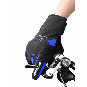 INBIKE Thermo Mountainbike Handschuhe, winddichte - wärmende - Vollfingeroutdoor-Sporthandschuhe