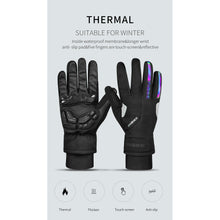 Laden Sie das Bild in den Galerie-Viewer, INBIKE Thermo Mountainbike Handschuhe, winddichte - wärmende - Vollfingeroutdoor-Sporthandschuhe
