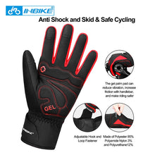 Laden Sie das Bild in den Galerie-Viewer, INBIKE Thermo Mountainbike Handschuhe, winddichte - wärmende - Vollfingeroutdoor-Sporthandschuhe
