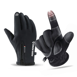 NEWBOLER Sport Winter Handschuhe für Fahrrad, wasserdicht, 5°/-10°/-30°/-40° C
