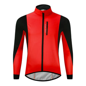 WOSAWE Winter Fahrradjacke, winddicht mit wärmenden Fleece