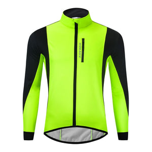 WOSAWE Winter Fahrradjacke, winddicht mit wärmenden Fleece