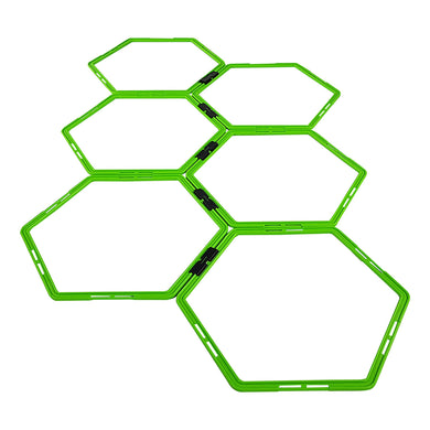 Lime Green Tunturi Speedrings 6-teilig grün