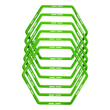 Laden Sie das Bild in den Galerie-Viewer, Lime Green Tunturi Speedrings 6-teilig grün

