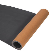 Laden Sie das Bild in den Galerie-Viewer, White Tunturi Yogamatte Eco 183 x 61 cm TPE/Kork, rutschfest, braun/grau

