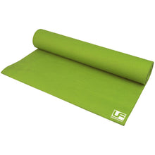 Laden Sie das Bild in den Galerie-Viewer, Yellow Green Urban Yogamatte,  183 cm x 61 cm x 4 mm,    (grün / rosa /  blau)
