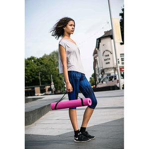 Dark Slate Gray Urban Yogamatte,  183 cm x 61 cm x 4 mm,    (grün / rosa /  blau)