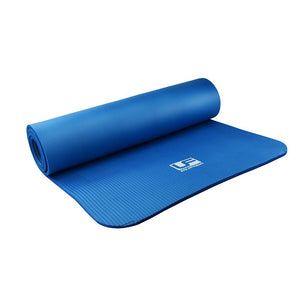 Urban Fitness, Fitnessmatte 183 x 61 x 1 cm, Gummi, blau, schwarz