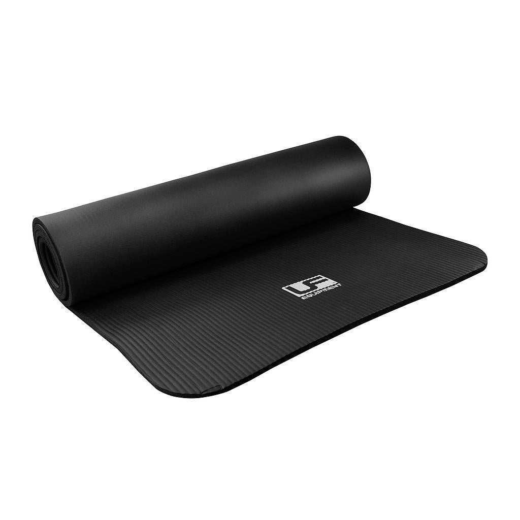 Urban Fitness, Fitnessmatte 183 x 61 x 1 cm, Gummi, blau, schwarz